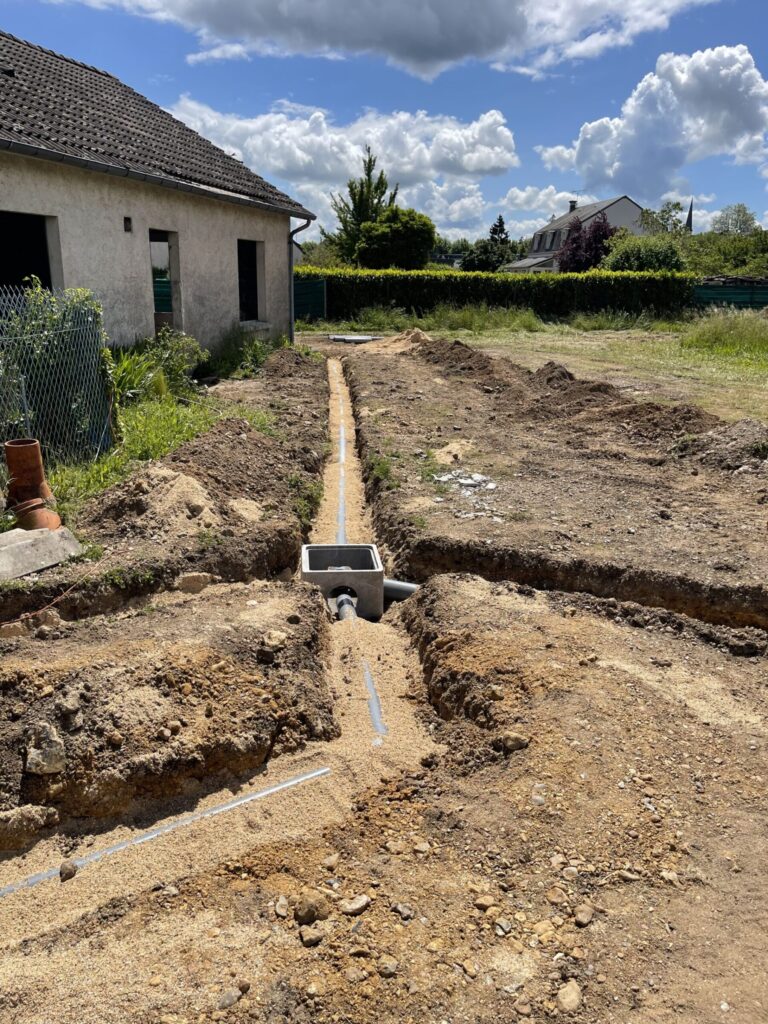 Travaux d'assainissement VRD